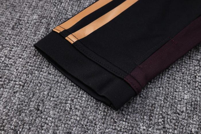 Germany 22/23 Half-Zip Jacket Dark Brown - 图片 5