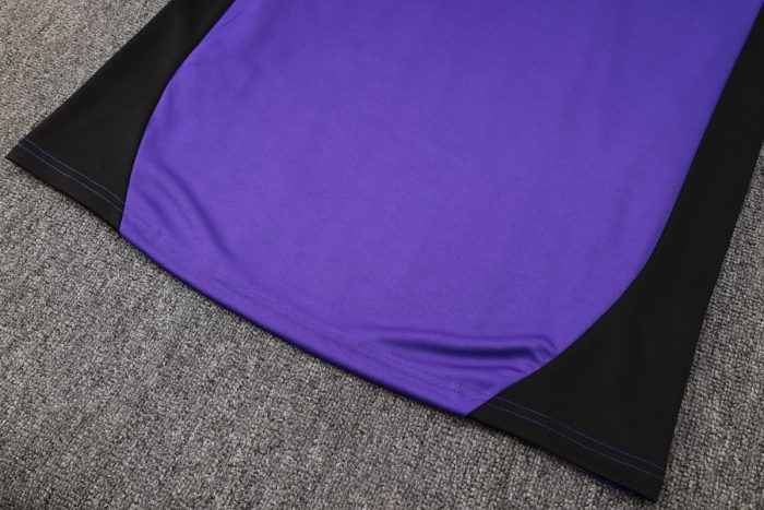 Germany 24-25 Purple Half-Zip Jacket - 图片 2