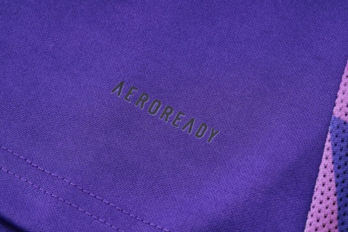 Germany 24-25 Purple Half-Zip Jacket - 图片 3