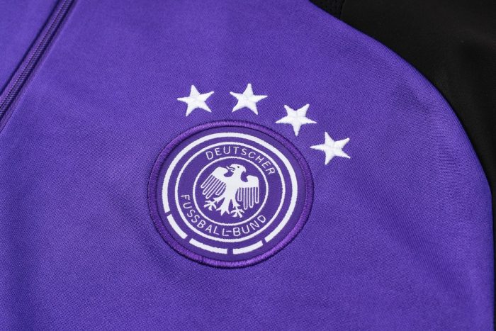 Germany 24-25 Purple Half-Zip Jacket - 图片 5