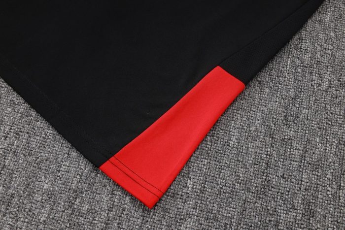 Germany 26/27 Black Short Sleeve Training Shirt - 图片 3
