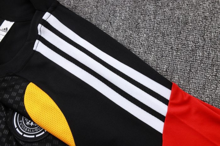 Germany 26/27 Black Short Sleeve Training Shirt - 图片 6