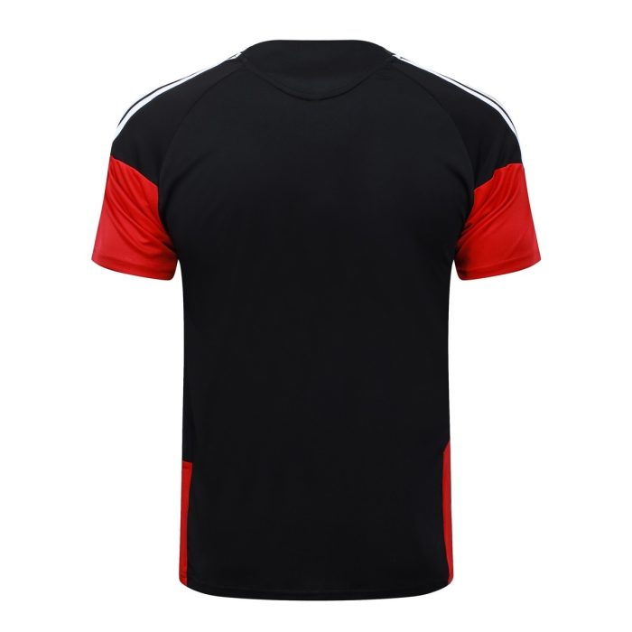 Germany 26/27 Black Short Sleeve Training Shirt - 图片 7