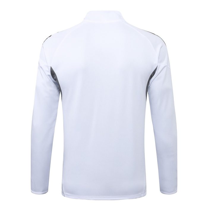 Germany White Long Zipper Jacket - 图片 7