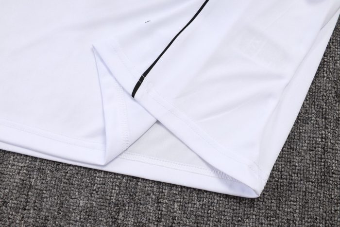 Germany White Short Sleeve Training Suit - 图片 3