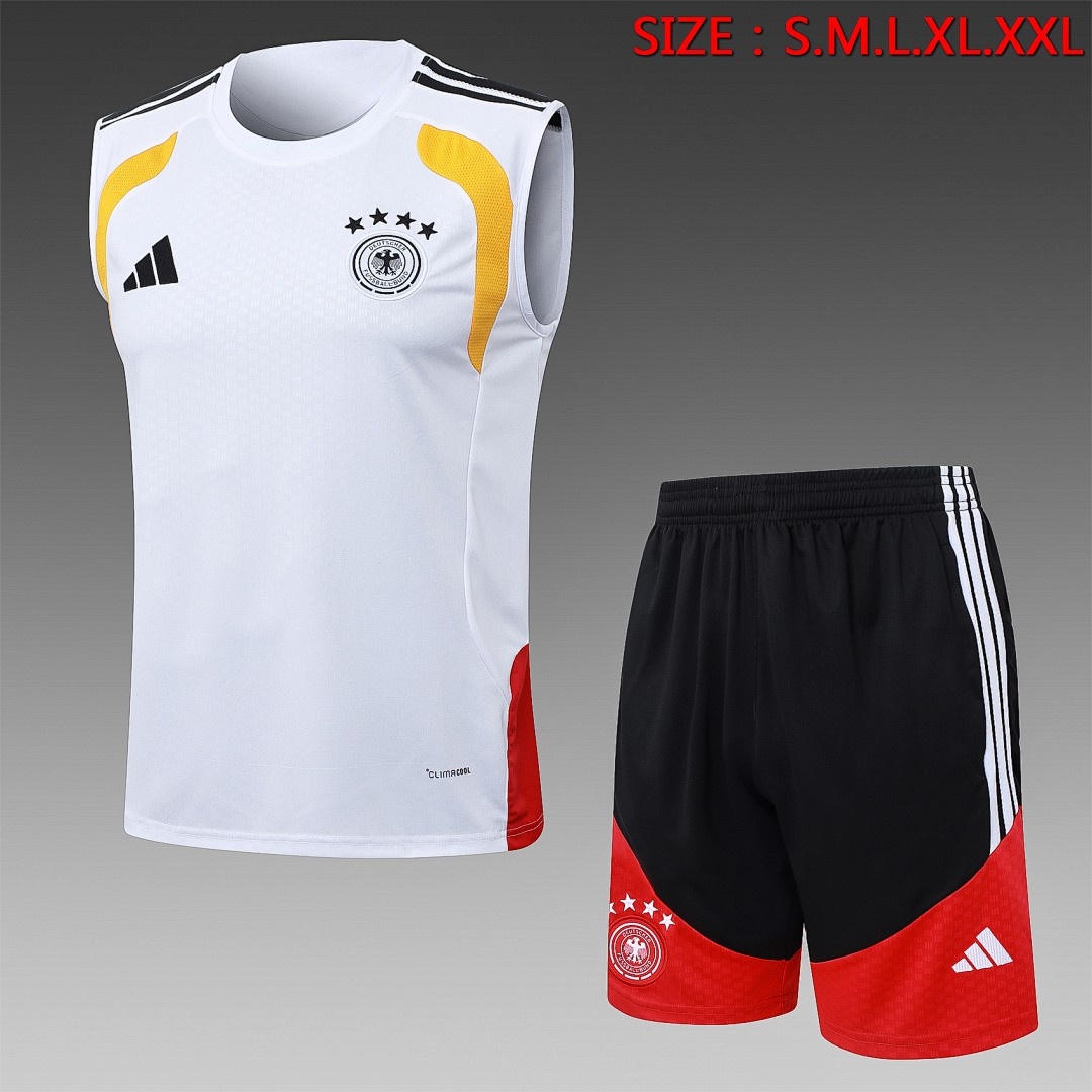 Germany White Vest