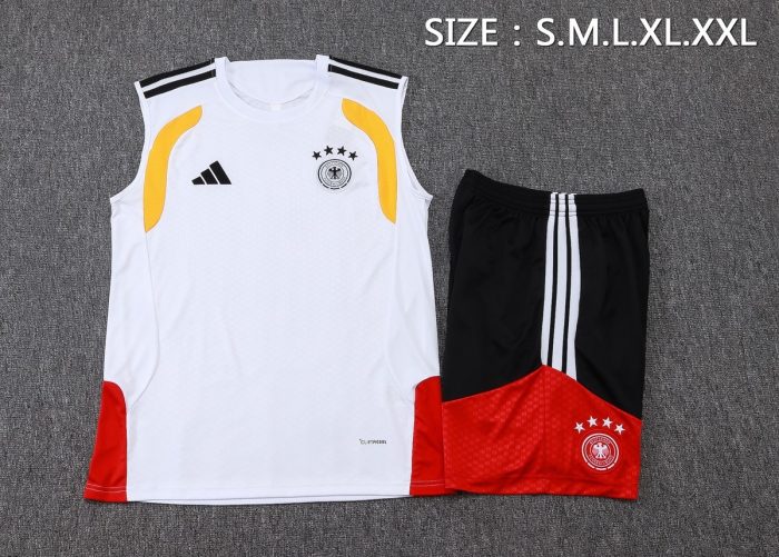 Germany White Vest - 图片 2