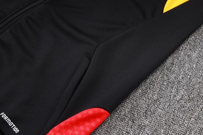Germany Black Long Zipper Jacket - 图片 4