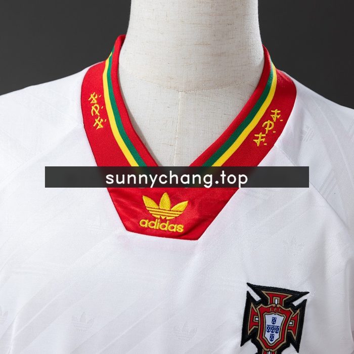 Portugal 1992-1994 Away Retro Jersey - 图片 6
