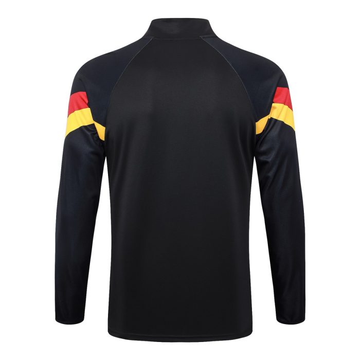 Germany 24-25 Half-Zip Jacket Black with Red Yellow Sleeves - 图片 7