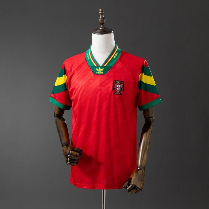 Portugal 1992-1994 Home Retro Jersey - 图片 7