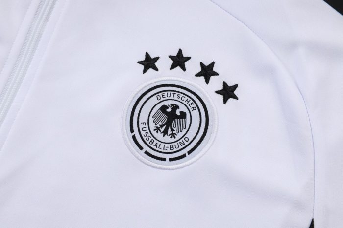 Germany White Half-Zip Jacket - 图片 6