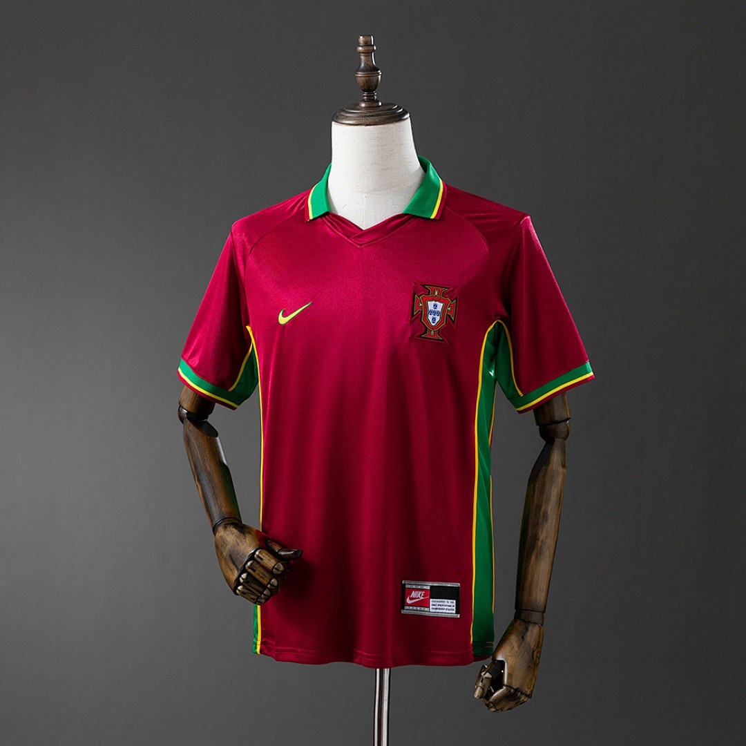 Portugal 1997/98 Home Retro Jersey