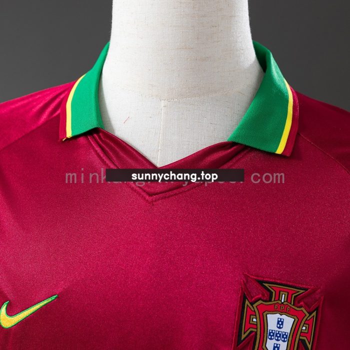 Portugal 1997/98 Home Retro Jersey - 图片 6