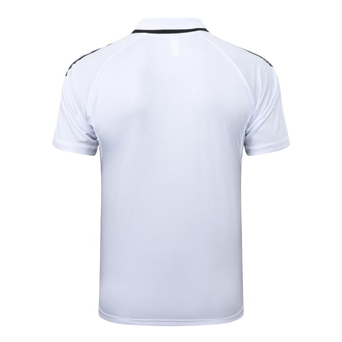Germany 2025/26 White Polo (Four-Star Badge) - 图片 7