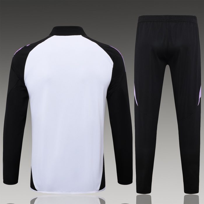 Germany 24-25 Long Sleeve White with Black Sleeves - 图片 2