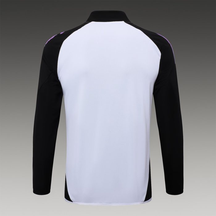 Germany 24-25 Long Sleeve White with Black Sleeves - 图片 3