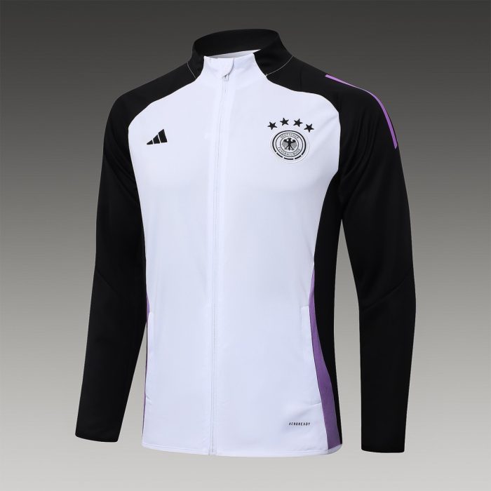 Germany 24-25 Long Sleeve White with Black Sleeves - 图片 4
