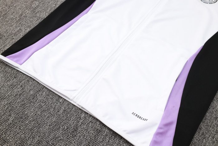 Germany 24-25 Long Sleeve White with Black Sleeves - 图片 7