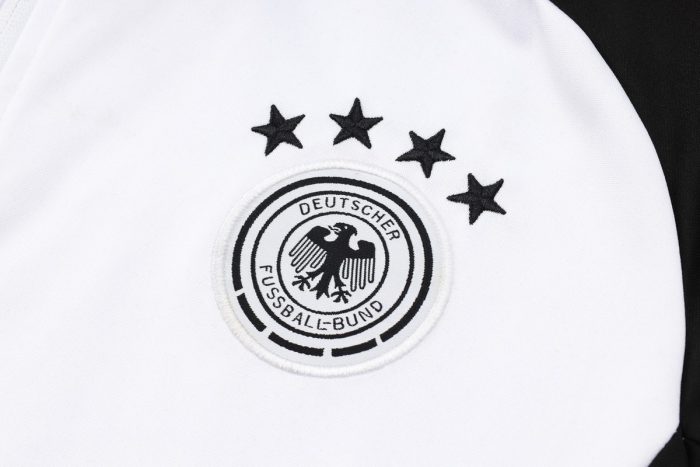 Germany 24-25 Long Sleeve White with Black Sleeves - 图片 8