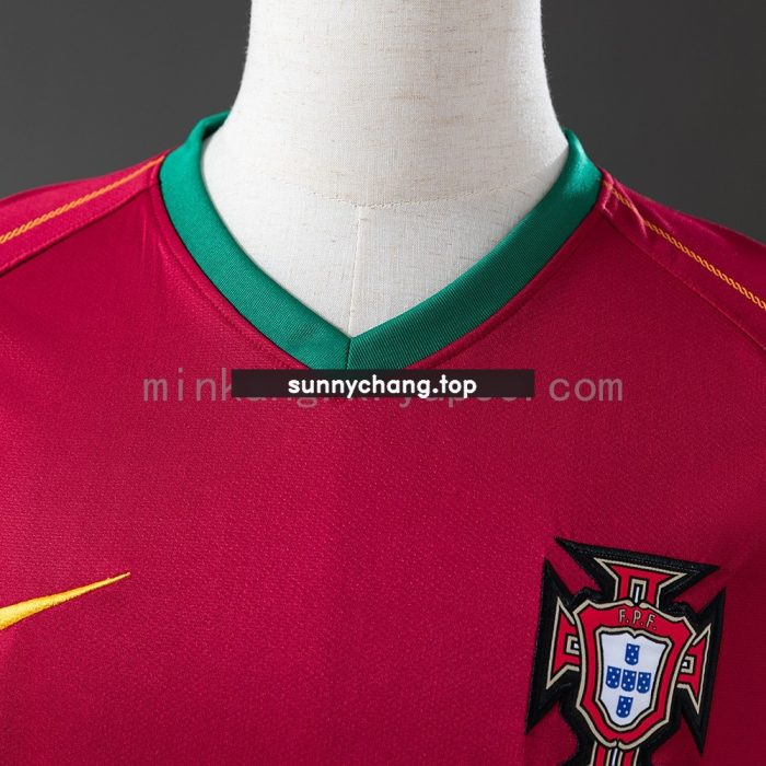 Portugal 2006 Home Retro Jersey - 图片 5