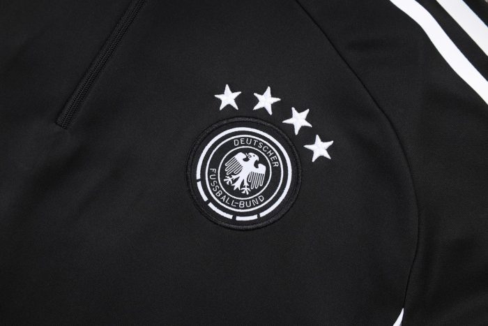 Germany 25/26 Black Half-Zip Jacket - 图片 6