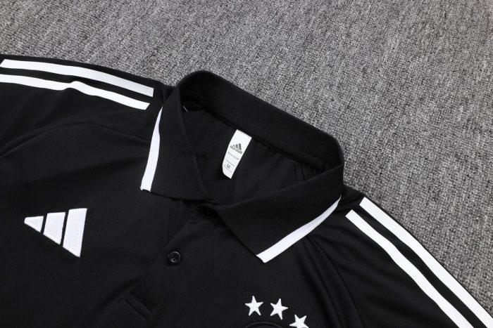 Germany 2024 Polo Shirt Black (Four-Star Badge) - 图片 6