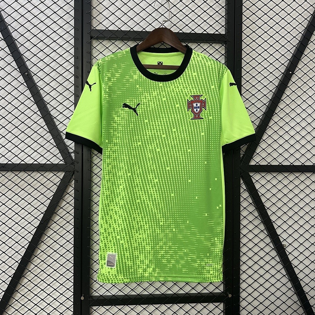 2025 Portugal Goalkeeper Jersey Green