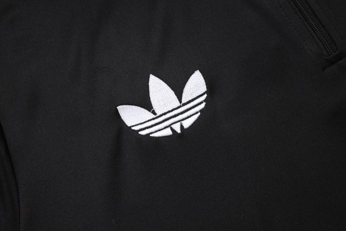 Germany 125th Anniversary Black Half-Zip Jacket (White Trim) - 图片 5