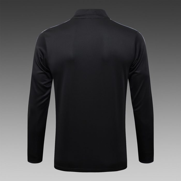Germany 125th Anniversary Black Half-Zip Jacket (White Trim) - 图片 7