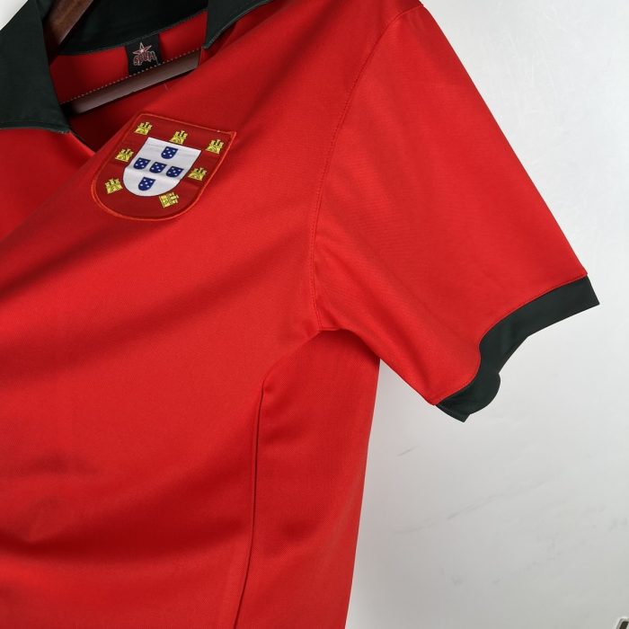 Portugal 1972 Home Retro Jersey - 图片 4