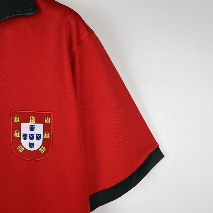 Portugal 1972 Home Retro Jersey - 图片 5