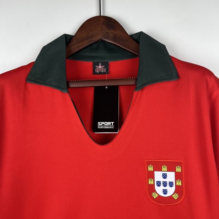 Portugal 1972 Home Retro Jersey - 图片 7