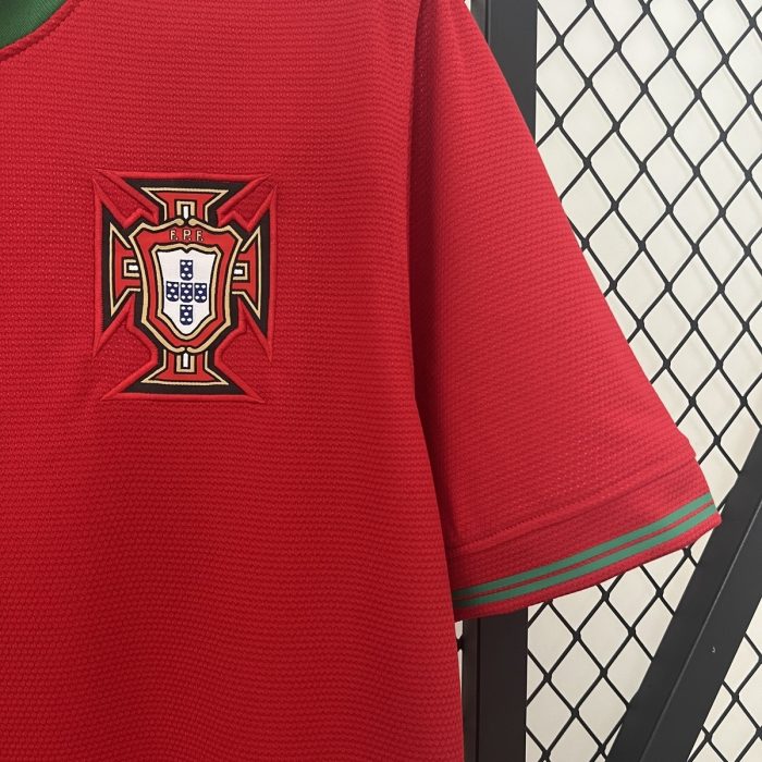 Portugal 2012 Home Retro Jersey - 图片 4