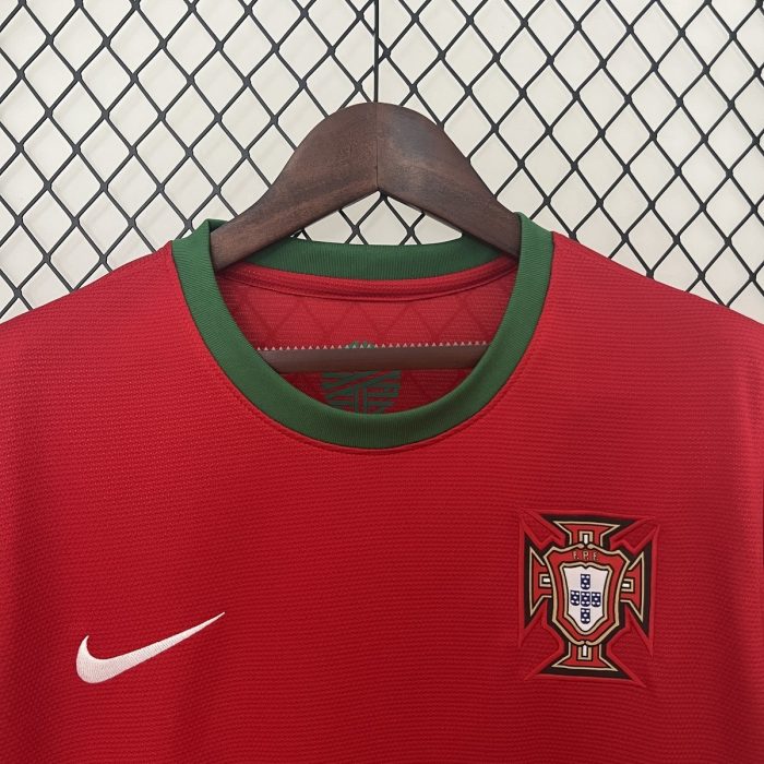 Portugal 2012 Home Retro Jersey - 图片 5