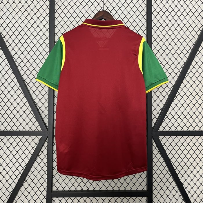 Portugal 1998 Home Retro Jersey - 图片 5