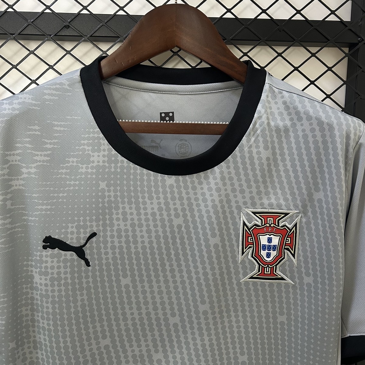 2025 Portugal Goalkeeper Jersey Grey