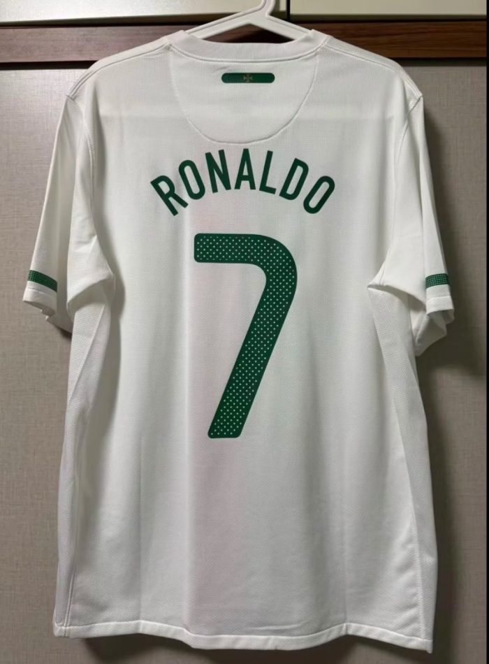 Portugal 2010 Away Retro Jersey - 图片 2
