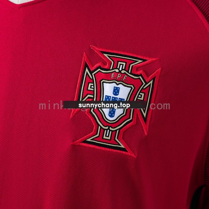 Portugal 2016 Home Retro Jersey - 图片 5