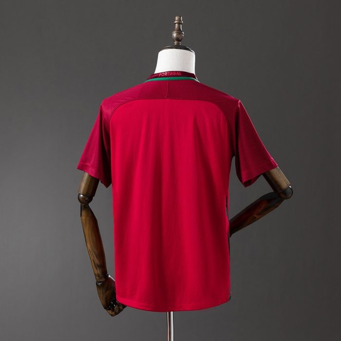 Portugal 2016 Home Retro Jersey - 图片 7