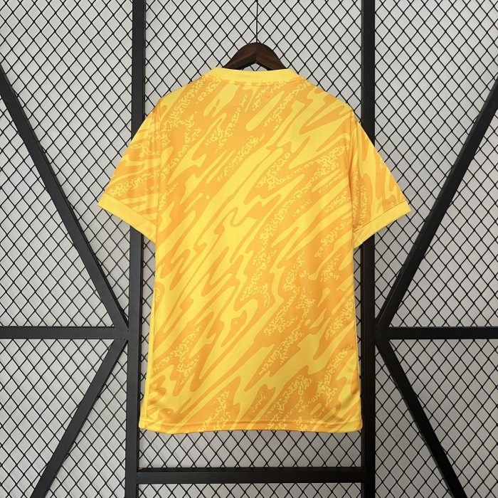 2024 Portugal Goalkeeper Jersey Yellow - 图片 3