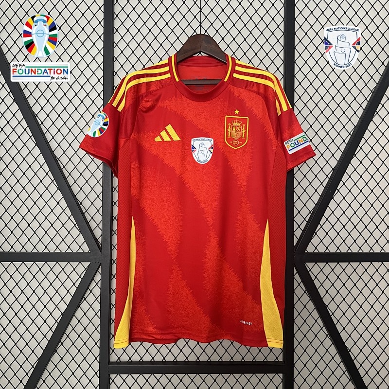 2024 Spain Home Jersey