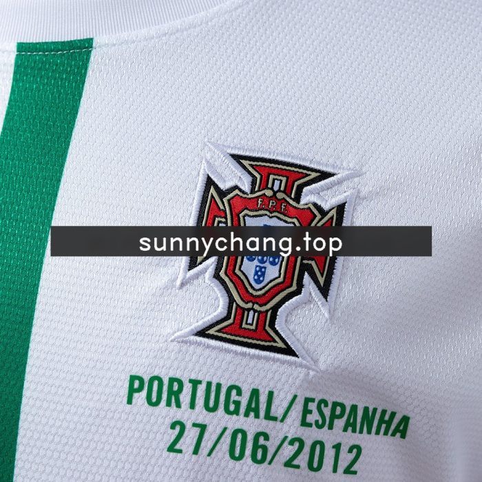 Portugal 2012 Away Retro Jersey - 图片 4