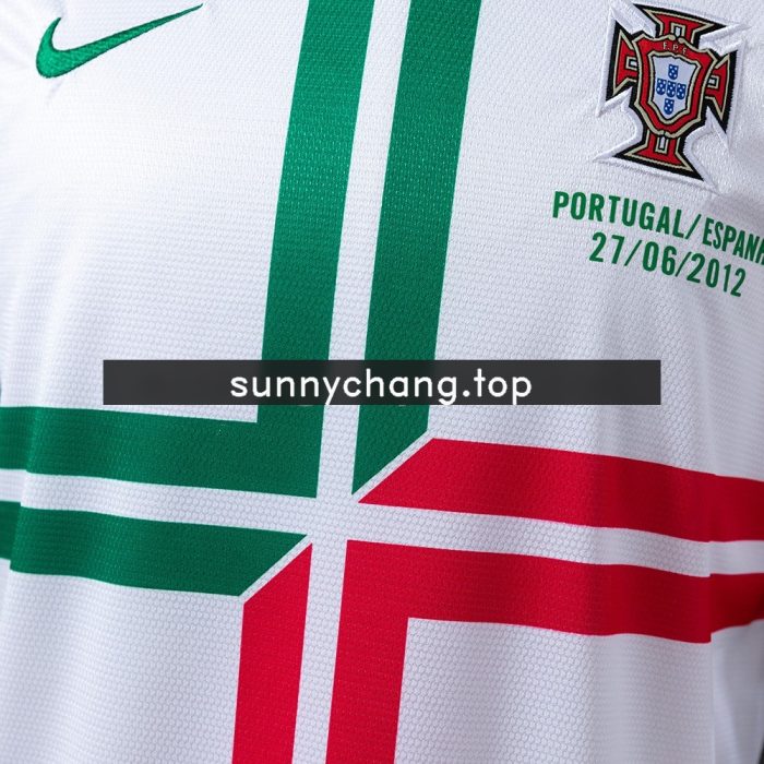 Portugal 2012 Away Retro Jersey - 图片 5