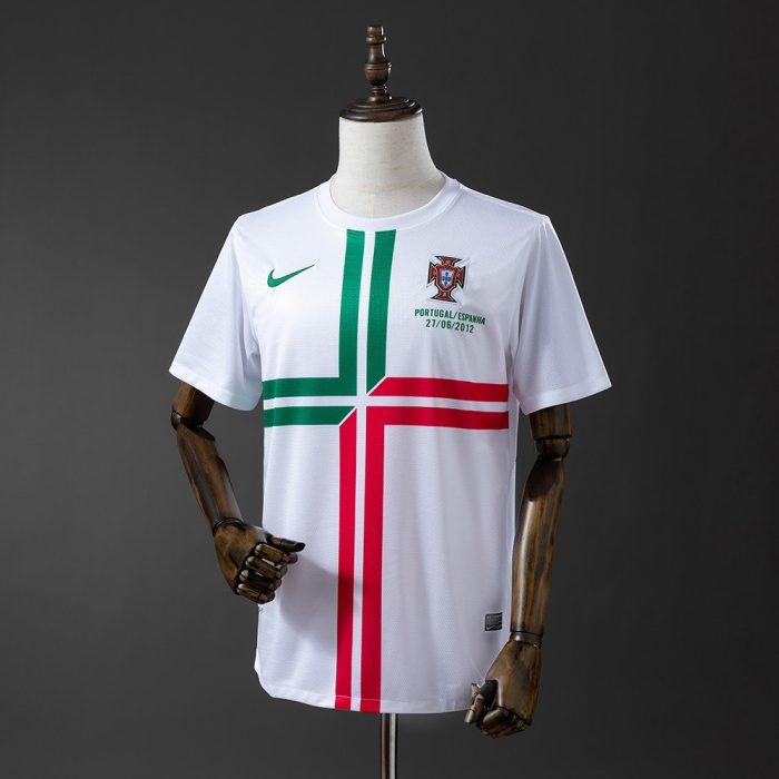 Portugal 2012 Away Retro Jersey - 图片 7