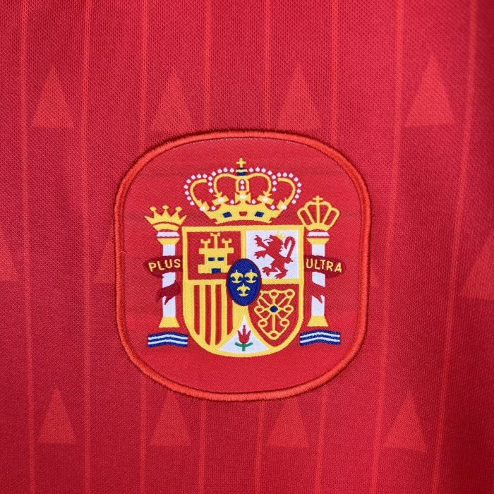 Spain 1988-1991 Home Retro Shirt - 图片 2