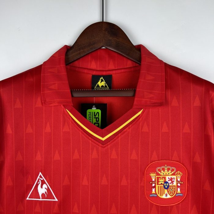 Spain 1988-1991 Home Retro Shirt - 图片 3
