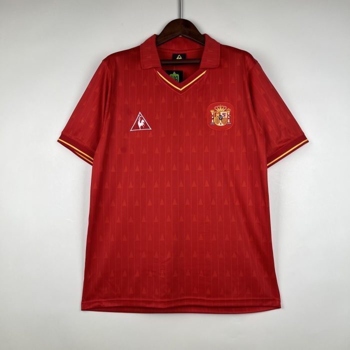 Spain 1988-1991 Home Retro Shirt - 图片 4