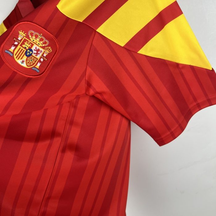 Spain 1992-1994 Home Retro Shirt - 图片 6
