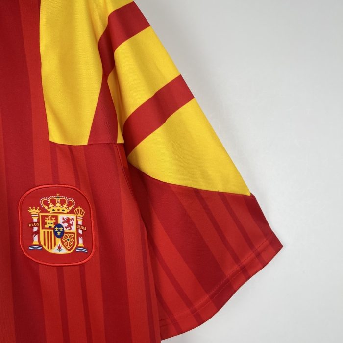Spain 1992-1994 Home Retro Shirt - 图片 7